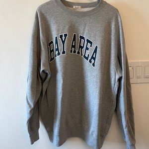 Oversized Brandy Melville Bay Area sweatshirt